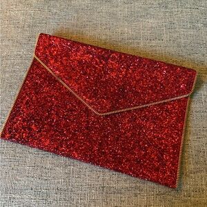 Rebecca Minkoff Sparkling Red Clutch